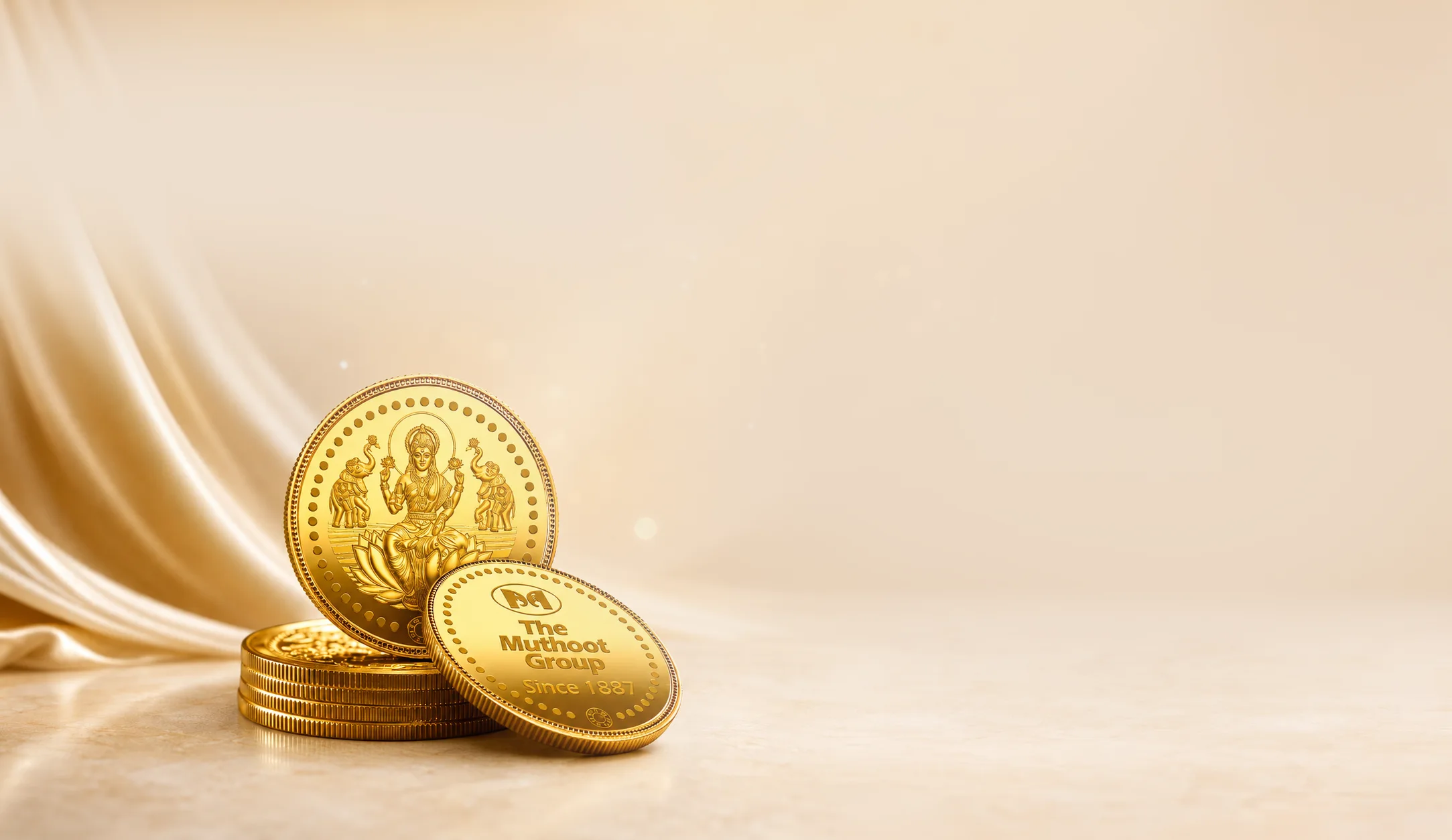 Gold Coins Background